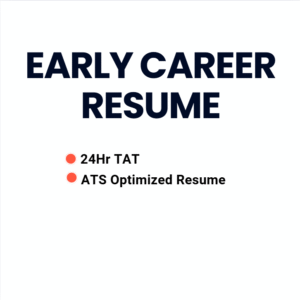 Early Career Resume